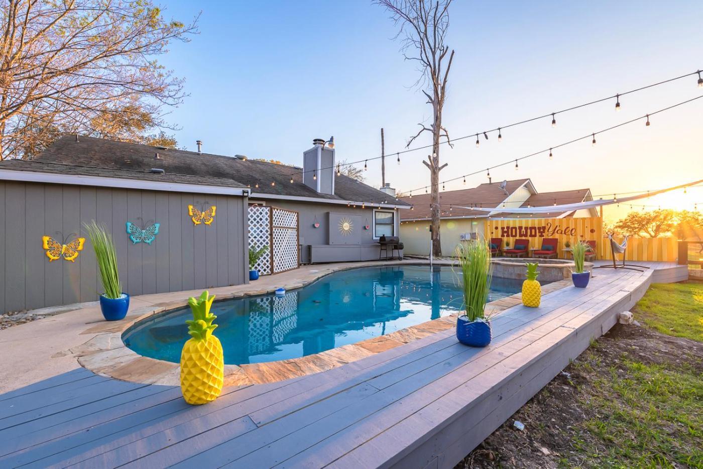 Stunning Pool Overlooking Golf Course & Game Room San Antonio Exterior foto