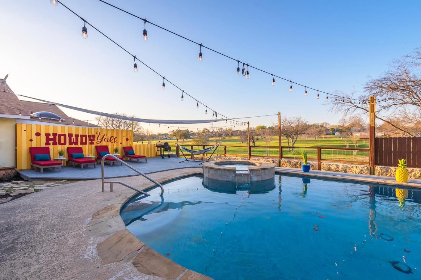 Stunning Pool Overlooking Golf Course & Game Room San Antonio Exterior foto